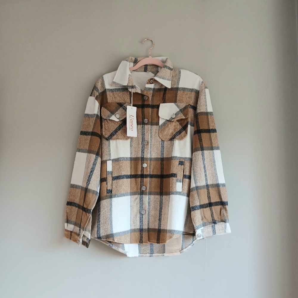NWT Plaid Shacket